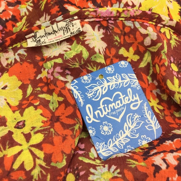 (NWT) Women's Intimately Free by Free People Say It To Me Bodysuit Size S (Red) - Picture 14 of 16